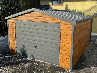 Garaż 4x5 dwuspad EXTRALINE-R