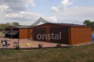 7x5 dwuspad EXTRALINE + okna