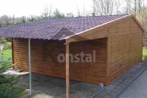 6,5x5 dwuspad EXTRALINE + wiata 3m