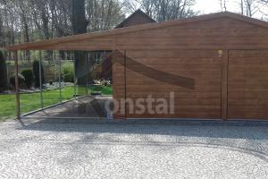 6,5x5 dwuspad EXTRALINE + wiata 3m