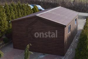 4x5 dwuspad EXTRALINE + okna uchylne + automat