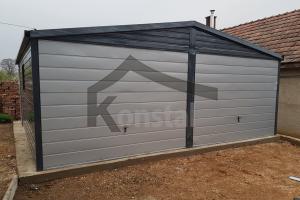 6x5 SUPERLINE-PLUS - grafit + drzwi