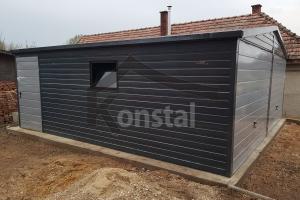 6x5 SUPERLINE-PLUS - grafit + drzwi
