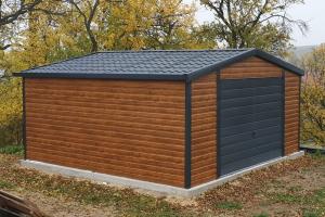 5x5 dwuspad EXTRALINE jasny orzech + ciemny grafit mat